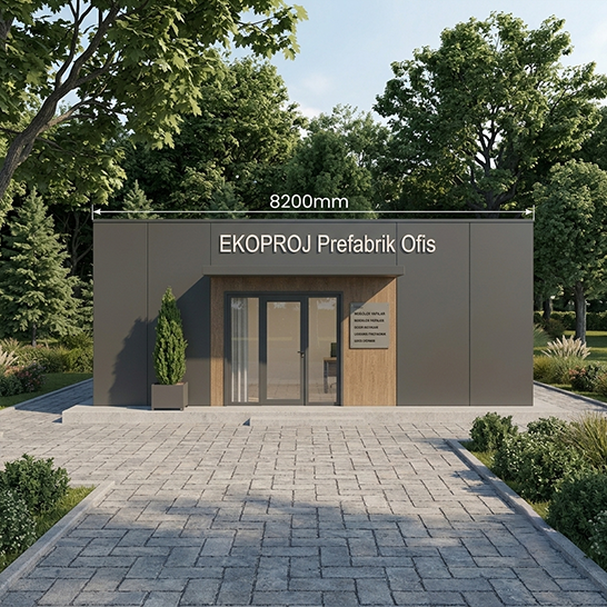 Eko Ofis 49 prefabrik ofis modeli